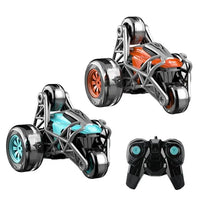 HKM-435411 Flip Stunt Remote Control Truck - 4WD Electric Vehicle for Indoor and Outdoor Fun