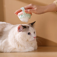 HKM-4355261 Silicone Pet Bath Massage Brush for Cats and Dogs ¨C Soft Comb for Grooming and Relaxation