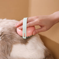 HKM-4355261 Silicone Pet Bath Massage Brush for Cats and Dogs ¨C Soft Comb for Grooming and Relaxation