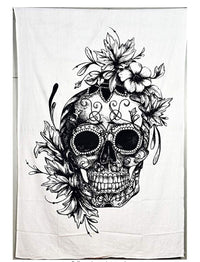 HKM-435539 Taro and Flower Pattern European Tapestry in Polyester Material