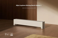 HKM-435603 Graphene Electric Skirting Heater with Adjustable Thermostat and App Control, IPX4 Waterproof, Low Noise
