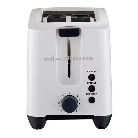 HKM-435731 750W Plastic Toaster for Bread - Compact and Efficient Design