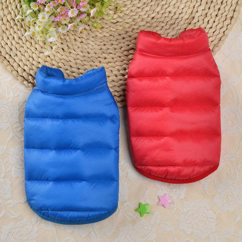 HKM-4357821 Cozy Thermal Padded Coat for Small Dogs and Cats - Lightweight, Durable, Easy to Wear