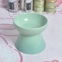 HKM-435859 High Foot Neck Protector Ceramic Anti-Tumble Pet Bowl for Dogs and Cats