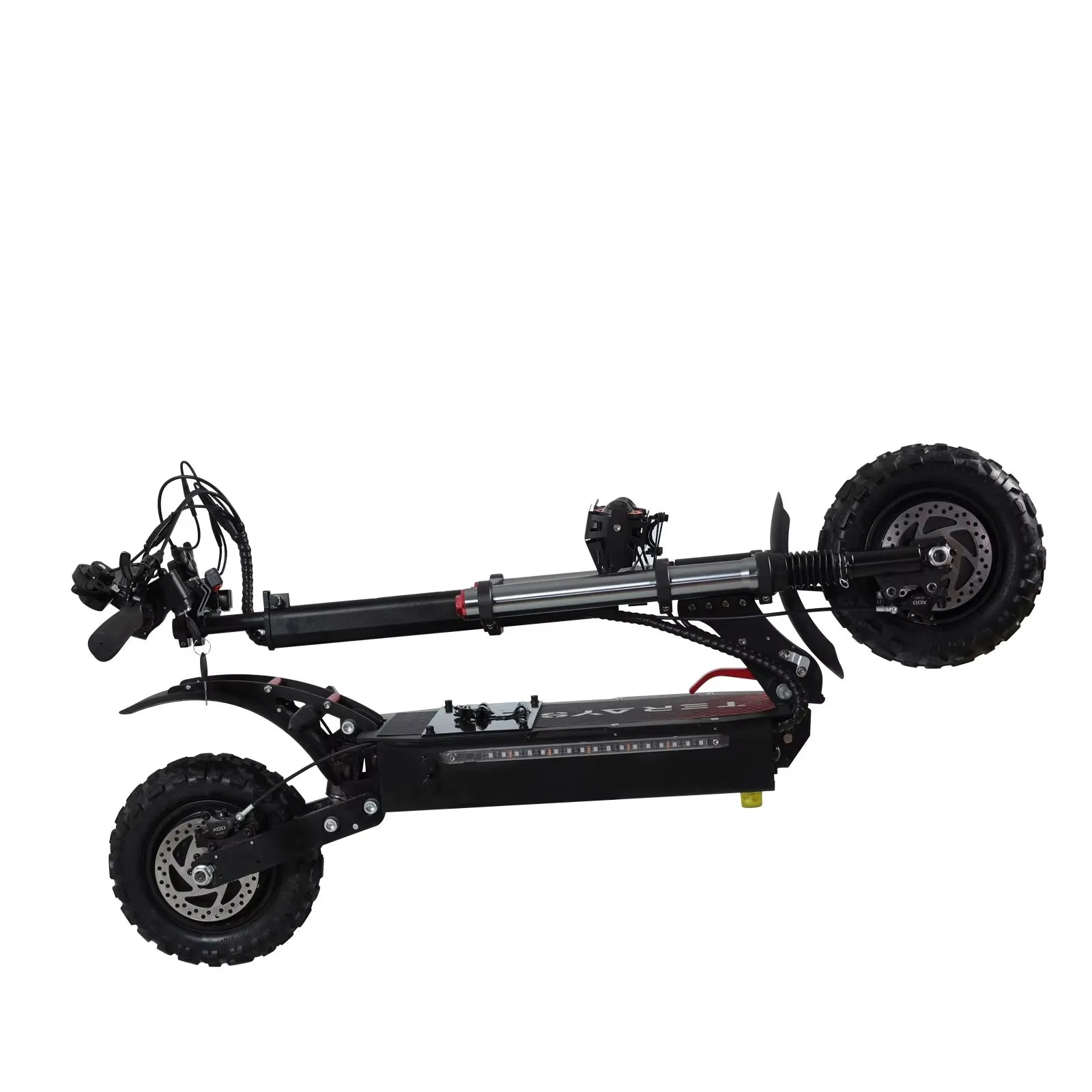 HKM-435859 High-Performance Foldable 60V Off-Road Electric Scooter with 11" Tires, 80-85KM/H Speed, 90-100KM Range