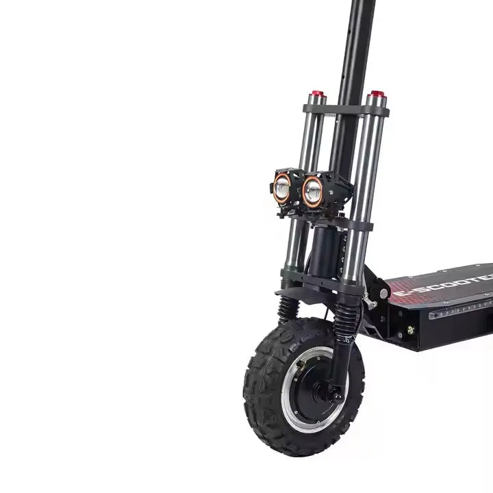 HKM-435859 High-Performance Foldable 60V Off-Road Electric Scooter with 11" Tires, 80-85KM/H Speed, 90-100KM Range