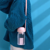 HKM-4359229 Portable Water Cup with Detachable Stool Bag - High Temperature Resistant, 600ml Capacity, Multiple Colors