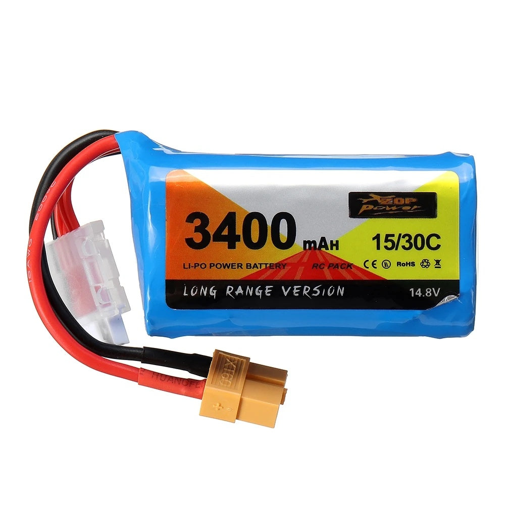 HKM-436051 14.8V 3400mAh Lithium Ion Battery with XT60 Connector for Electric Toys