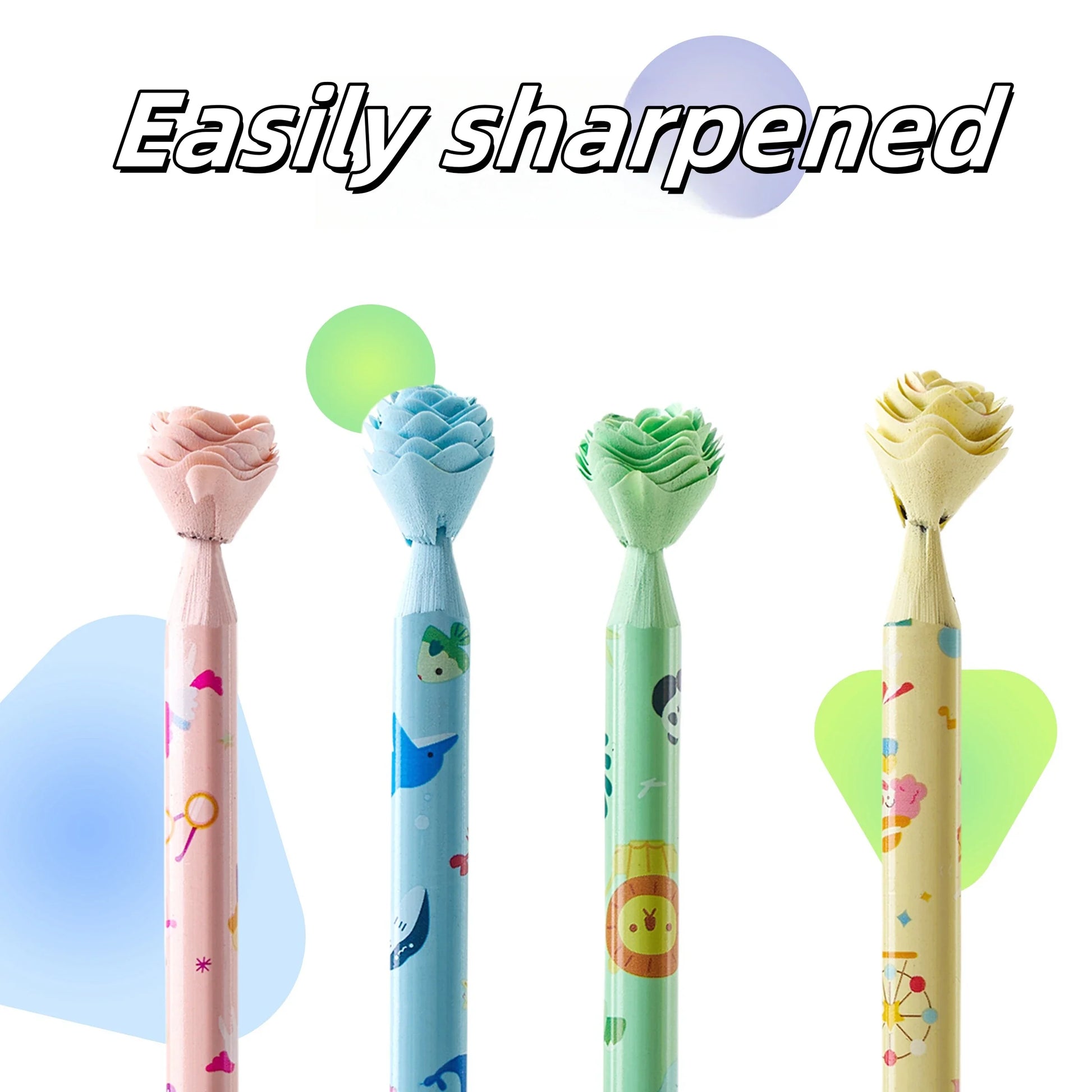 HKM-436115 Cartoon Jumbo Pencil Set - 30 Piece HB Pencils for Office and School Use