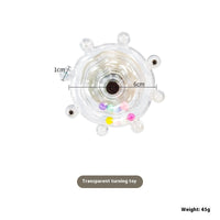 HKM-4361789 Colorful Turntable Parrot Wheel Toy for Small and Medium Birds – 6cm Diameter