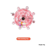 HKM-4361789 Colorful Turntable Parrot Wheel Toy for Small and Medium Birds – 6cm Diameter