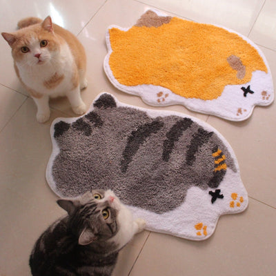 HKM-4362813 Cozy Non-Slip Cat and Dog Floor Mats in Various Cute Designs