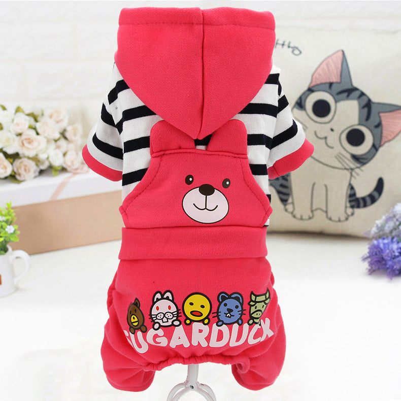 HKM-4363325 Four-Legged Pet Clothes for Dogs – Available in Sizes XS to XL, Comfortable Polyester Material
