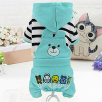 HKM-4363325 Four-Legged Pet Clothes for Dogs – Available in Sizes XS to XL, Comfortable Polyester Material