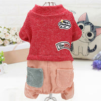 HKM-4363325 Four-Legged Pet Clothes for Dogs – Available in Sizes XS to XL, Comfortable Polyester Material
