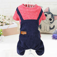 HKM-4363325 Four-Legged Pet Clothes for Dogs – Available in Sizes XS to XL, Comfortable Polyester Material