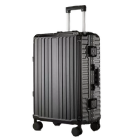 HKM-436371 20-inch and 24-inch Hard Shell Carry-on Suitcases with Silent Universal Wheels