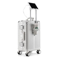 HKM-436371 20-inch and 24-inch Hard Shell Carry-on Suitcases with Silent Universal Wheels