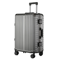 HKM-436371 20-inch and 24-inch Hard Shell Carry-on Suitcases with Silent Universal Wheels
