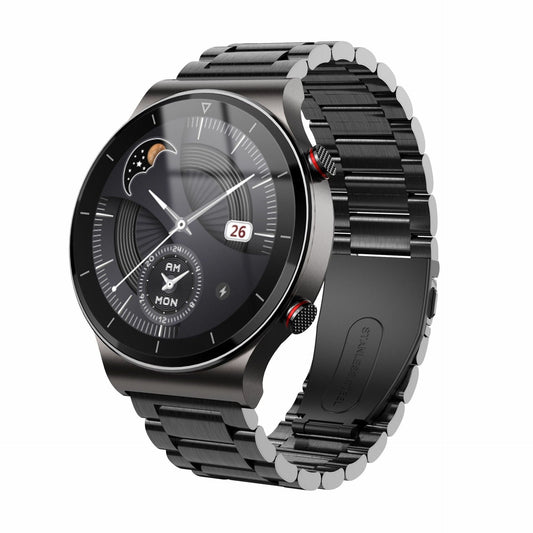 HKM-436499 Multi-Function Digital Sports Smart Watch for Students - Waterproof 30m, Stylish Steel & Silicone Straps
