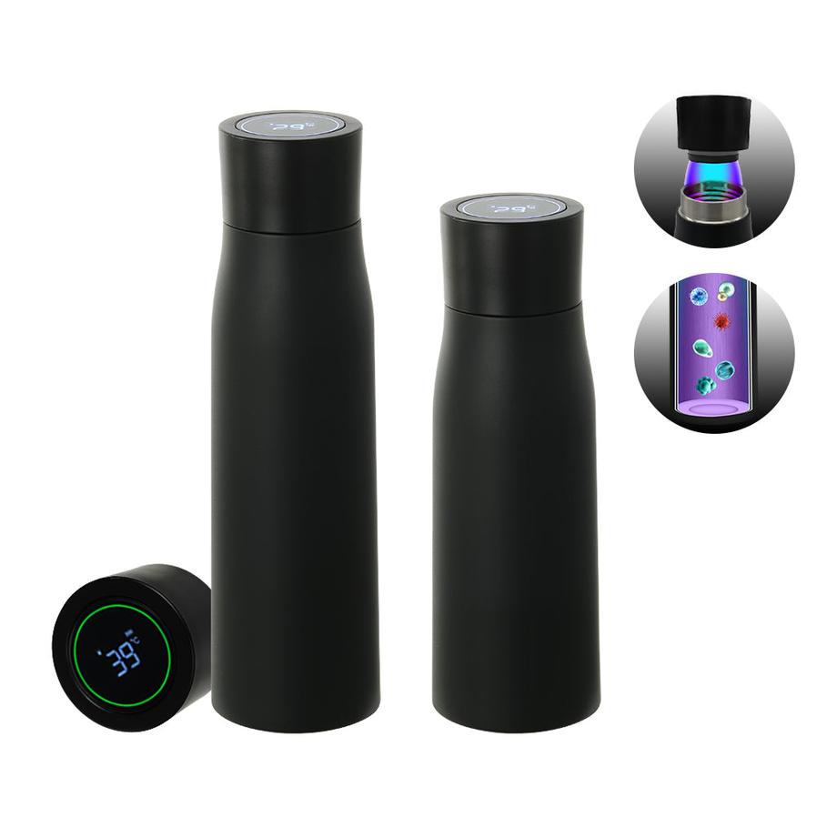 HKM-436499 Smart Insulated Stainless Steel Water Bottle with Temperature Display