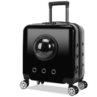 HKM-4365373 Space Capsule Cat Carrier Bag – Hard PVC Pet Travel Suitcase in Multiple Colors