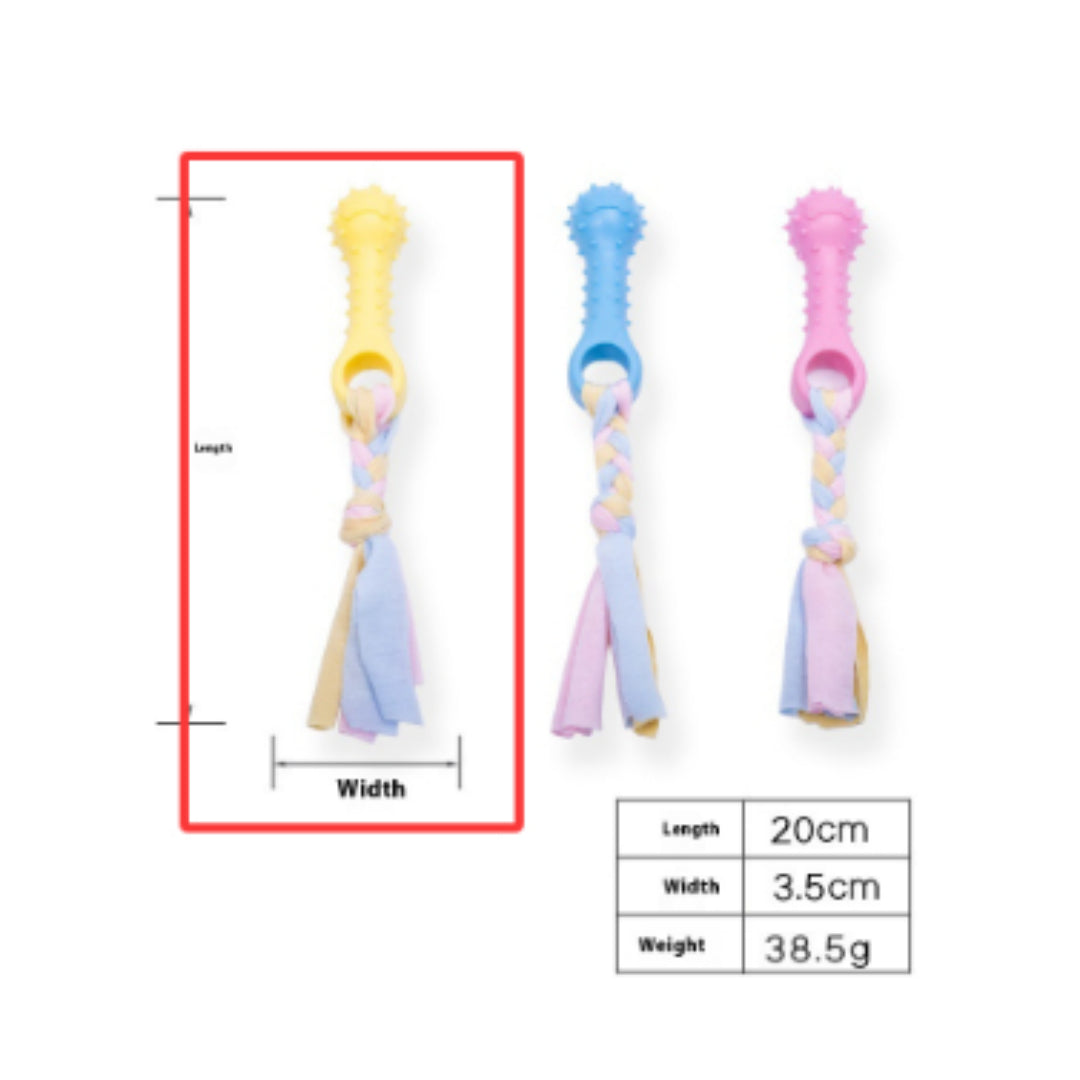 HKM-4366397 Durable Bite-Resistant Dog Toy in Multiple Colors and Shapes for Playful Pets