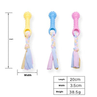 HKM-4366397 Durable Bite-Resistant Dog Toy in Multiple Colors and Shapes for Playful Pets