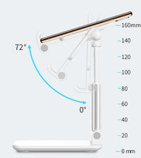 HKM-436691 Adjustable Mobile Phone Stand with Non-Slip Silicone Base and Alloy Support Rod