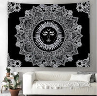 HKM-436691 Celestial Sun Design Tapestry in 100% Polyester Fabric