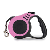 HKM-4368701 Retractable 5m Traction Rope for Dogs and Cats - Convenient One-Finger Control Leash