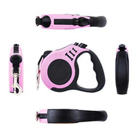 HKM-4368701 Retractable 5m Traction Rope for Dogs and Cats - Convenient One-Finger Control Leash