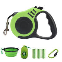 HKM-4368701 Retractable 5m Traction Rope for Dogs and Cats - Convenient One-Finger Control Leash