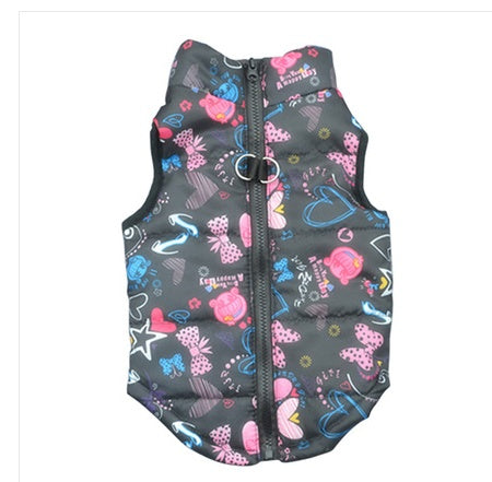 HKM-4369469 Skull Butterfly Camouflage Cotton Vest Dress for Casual Wear
