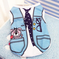 HKM-4369469 Skull Butterfly Camouflage Cotton Vest Dress for Casual Wear