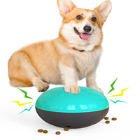 HKM-4369725 Sound Producing Chew Toy Ball - Durable TPR Material in Lake Blue, Green, or Yellow, Ideal for Gift Giving