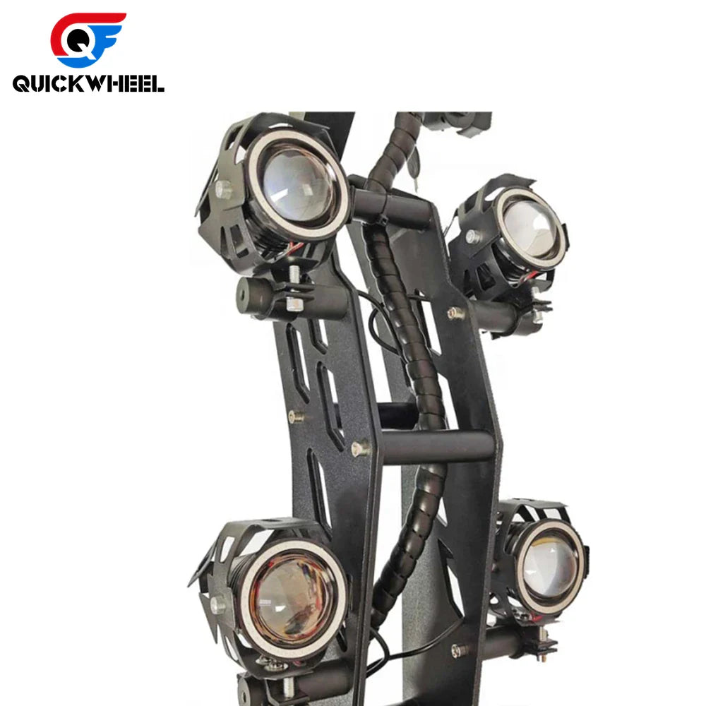 HKM-437011 45Ah Electric Scooter for Adults, Foldable Design, 13-Inch Seat, 100-110km Range