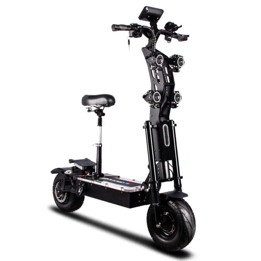 HKM-437011 45Ah Electric Scooter for Adults, Foldable Design, 13-Inch Seat, 100-110km Range