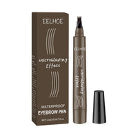 HKM-437203 Waterproof Eyebrow Pencil for Natural Volume and Shape - Multi-Color, Sweatproof Formula