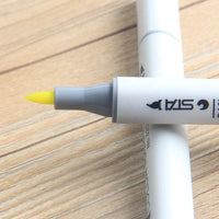 HKM-437267 128-Colour Alcohol-Based Art Marker Set with Dual Tip Pens for Creative Projects