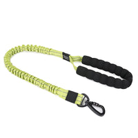 HKM-4373949 Elastic Nylon Dog Leash for Small to Large Dogs - High Elasticity, Multiple Colors Available