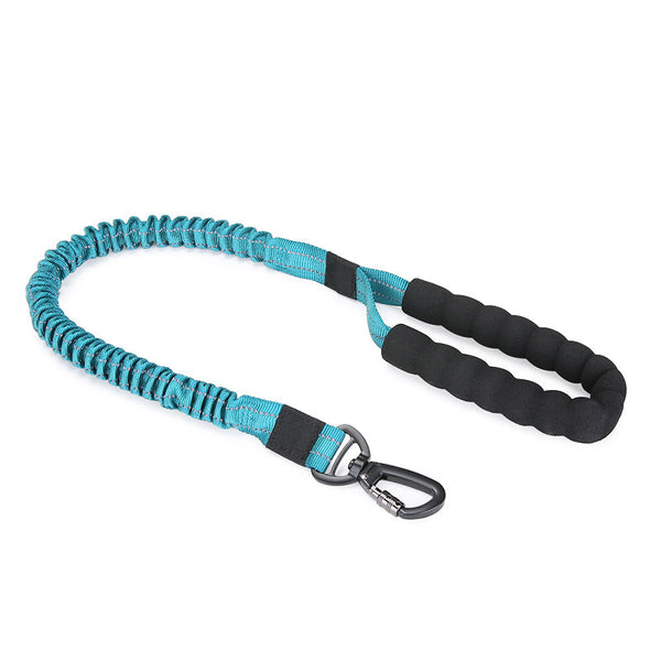 HKM-4373949 Elastic Nylon Dog Leash for Small to Large Dogs - High Elasticity, Multiple Colors Available
