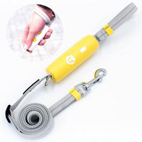 HKM-4374461 Hands-Free Elastic Dog Leash for Small and Medium-Sized Dogs, Adjustable Length, Durable Nylon and Polyester Material