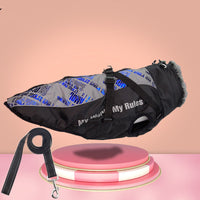 HKM-4375229 Warm Padded Cotton Clothes for Golden Retrievers in Various Colors and Sizes