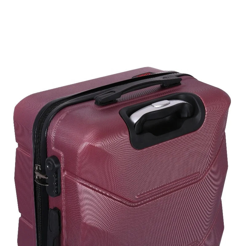 HKM-437523 Fashion Design Hard Shell Cabin Luggage for Travel - Lightweight ABS Travel Bag