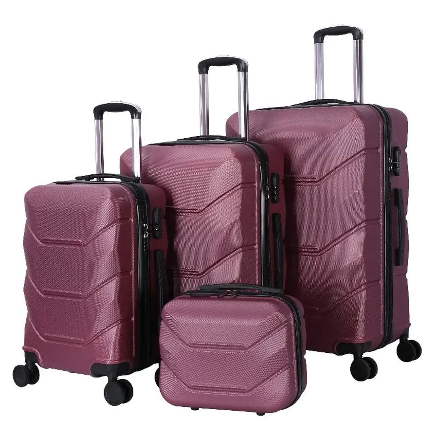 HKM-437523 Fashion Design Hard Shell Cabin Luggage for Travel - Lightweight ABS Travel Bag