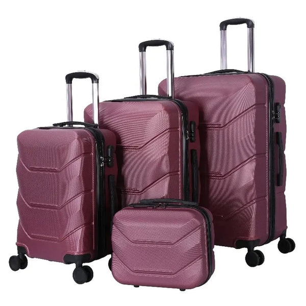 HKM-437523 Fashion Design Hard Shell Cabin Luggage for Travel - Lightweight ABS Travel Bag