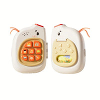 HKM-437587 Early Learning Music Mobile Phone Toy - Sensory Activities for Pretend Play and Child Development