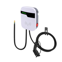 HKM-437651 Type 2 EV Wall Charger 7kW 32A with 5m Cable, RFID and App Control