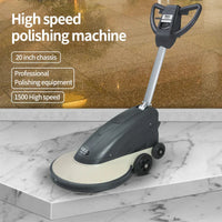 HKM-437715 Multi-Function 20 Inch Floor Polishing Machine with Single Brush - Manual Floor Scrubber for Industrial Use